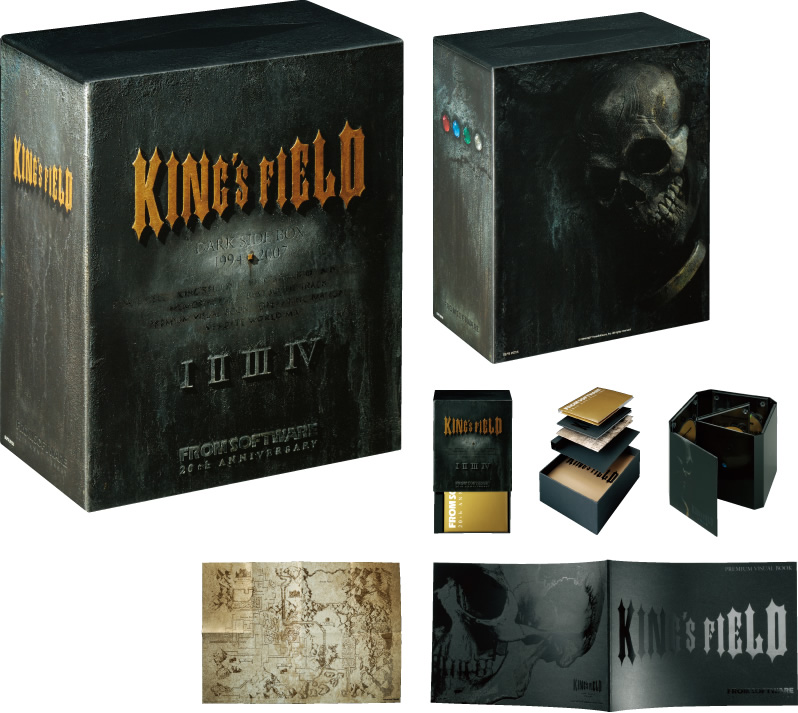 KING'S FIELD -DARK SIDE BOX- 1994-2007 