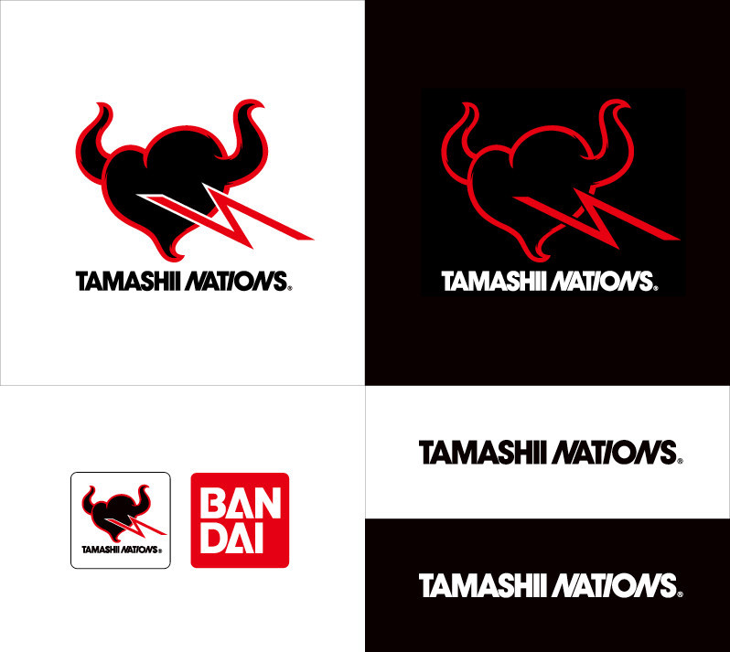 TAMASHII NATIONS レーベルロゴ デザイン
