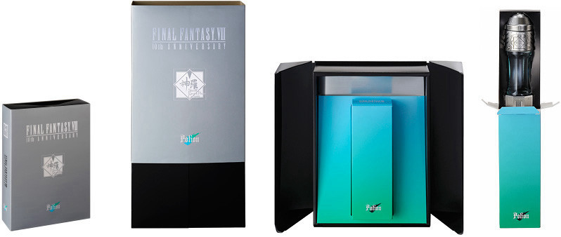 FINAL FANTASY® VII POTION パッケージデザイン